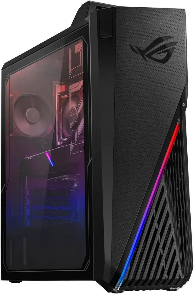 Main image of ASUS Gaming Desktop ROG Strix GA15DH-ES557 AMD Ryzen 5 3600X 8GB DDR4 512GB SSD AMD Radeon RX 5700 XT Windows 10 Home 64-bit