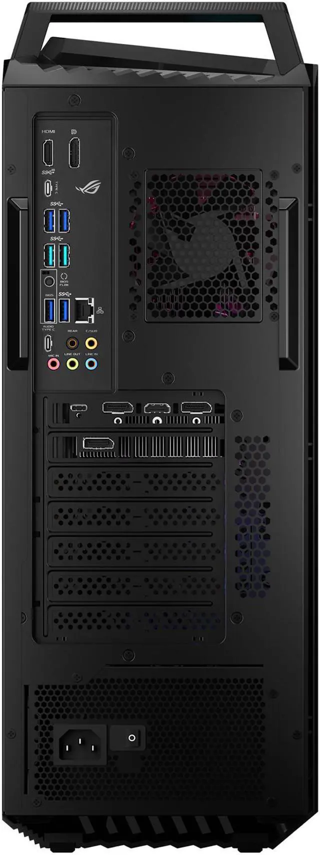 Alt view image 13 of 13 - ASUS ROG Strix G15CK - Intel Core i7-10700KF - 16 GB DDR4 - 512 GB PCIe SSD - GeForce RTX 2070 SUPER - Windows 10 Home - Gaming Desktop (G15CK-BS772)