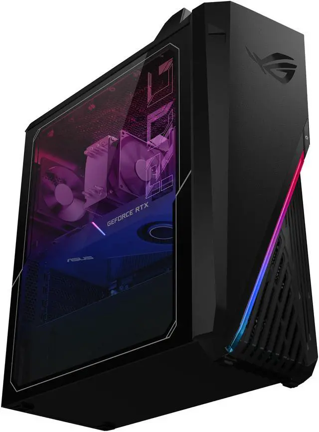 Alt view image 9 of 13 - ASUS ROG Strix G15CK - Intel Core i7-10700KF - 16 GB DDR4 - 512 GB PCIe SSD - GeForce RTX 2070 SUPER - Windows 10 Home - Gaming Desktop (G15CK-BS772)