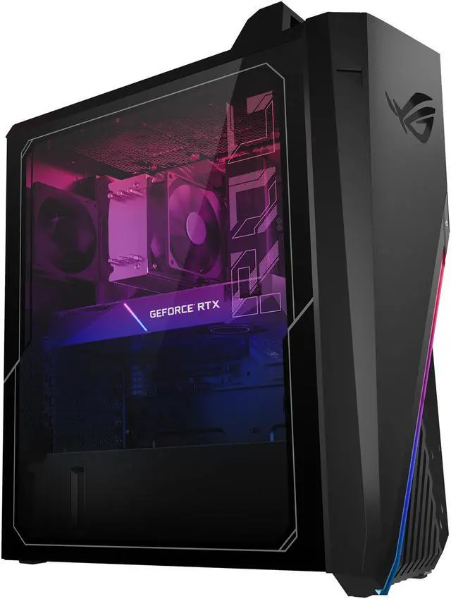 Alt view image 6 of 13 - ASUS ROG Strix G15CK - Intel Core i7-10700KF - 16 GB DDR4 - 512 GB PCIe SSD - GeForce RTX 2070 SUPER - Windows 10 Home - Gaming Desktop (G15CK-BS772)