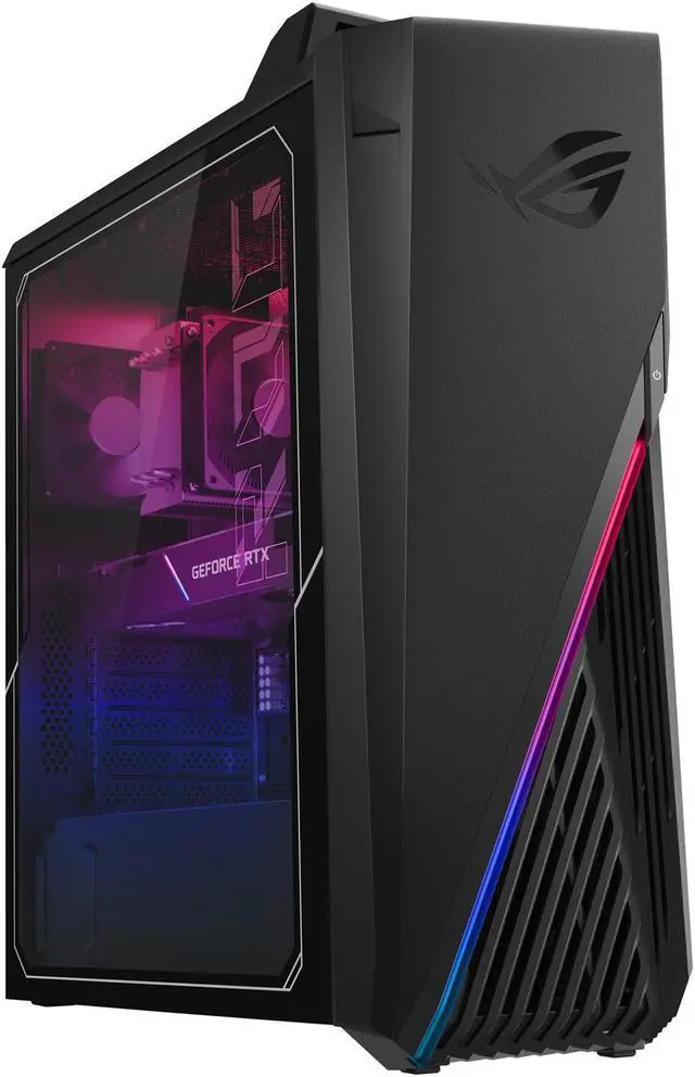 Alt view image 7 of 13 - ASUS ROG Strix G15CK - Intel Core i7-10700KF - 16 GB DDR4 - 512 GB PCIe SSD - GeForce RTX 2070 SUPER - Windows 10 Home - Gaming Desktop (G15CK-BS772)
