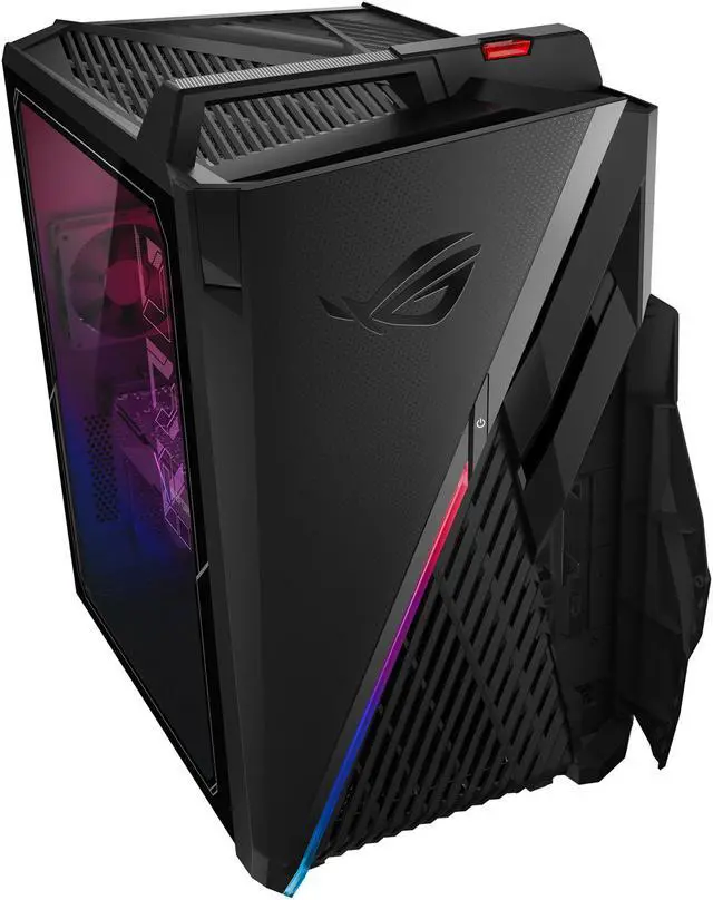 Alt view image 8 of 11 - ASUS Gaming Desktop ROG Strix GT35 G35CZ-XB982 Intel Core i9-10900KF 32GB DDR4 1TB PCIe SSD GeForce RTX 2080 SUPER Windows 10 Pro 64-bit