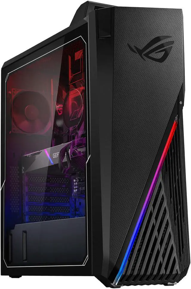 Alt view image 2 of 9 - ROG Strix G15CS Gaming Desktop PC, Intel Core i7-9700F, GeForce RTX 2070, 16 GB DDR4 RAM, 512 GB SSD + 1 TB HDD, Wi-Fi 5, Windows 10 Home, G15CS-NB771