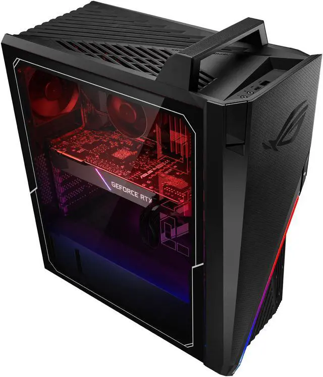 Alt view image 6 of 9 - ROG Strix G15CS Gaming Desktop PC, Intel Core i7-9700F, GeForce RTX 2070, 16 GB DDR4 RAM, 512 GB SSD + 1 TB HDD, Wi-Fi 5, Windows 10 Home, G15CS-NB771