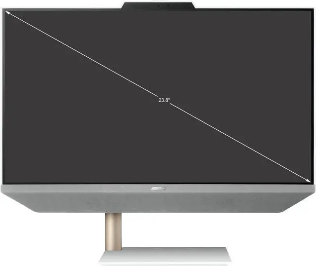 Alt view image 2 of 17 - ASUS Zen AiO 24 - 23.8" FHD Touchscreen - AMD Ryzen 7 5700U - 16 GB DDR4 - 512 GB SSD - Win 10 Home - Kensington Lock - Wireless Keyboard & Mouse (M5401WUA-DS704T)