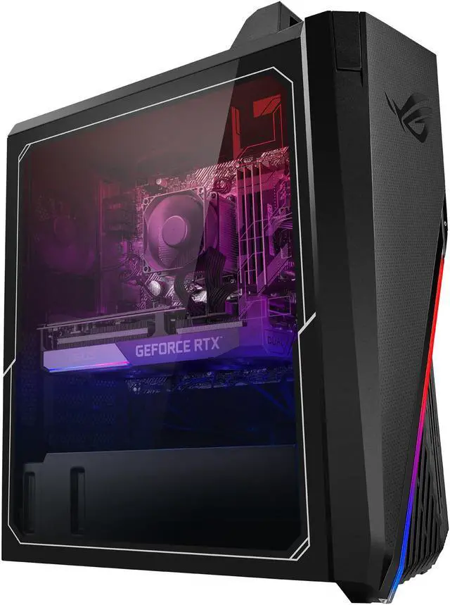 Alt view image 4 of 9 - ASUS ROG Strix GA15DK Gaming Desktop PC, AMD Ryzen 7 3700X Processor, GeForce RTX 3070, 16GB DDR4 RAM, 512GB SSD + 1TB HDD, Wi-Fi 5, Windows 10 Home, GA15DK-DB776