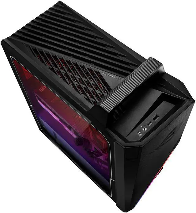Alt view image 7 of 8 - ASUS ROG Strix GA15 Gaming Desktop PC, AMD Ryzen 7 5800X, GeForce RTX 3070, 32GB DDR4 RAM, 512GB SSD + 1TB HDD, Wi-Fi 5, Windows 10 Home, GA15DK-IB778