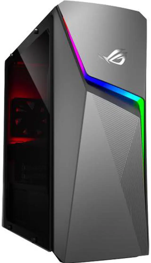 Main image of ASUS Gaming Desktop ROG Strix G10DK-DBR5660 Ryzen 5 5000 Series 5600X (3.70GHz) 16GB DDR4 1TB HDD 512 GB PCIe SSD NVIDIA GeForce RTX 3060 Windows 10 Home 64-bit