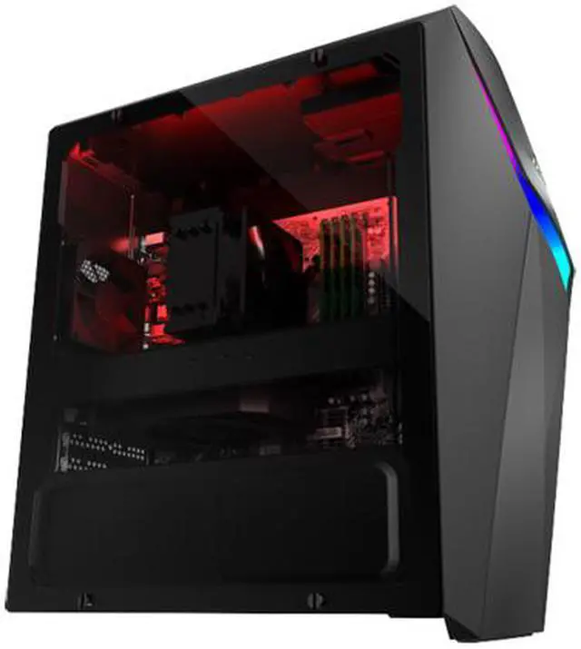 Alt view image 8 of 11 - ASUS Gaming Desktop ROG Strix G10DK-DBR5660 Ryzen 5 5000 Series 5600X (3.70GHz) 16GB DDR4 1TB HDD 512 GB PCIe SSD NVIDIA GeForce RTX 3060 Windows 10 Home 64-bit