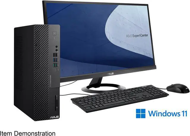 Alt view image 6 of 8 - ASUS ExpertCenter D700SC Small Form Factor Desktop PC, Intel Core i7-11700, 16GB DDR4 RAM, 512GB PCIe SSD, TPM, Windows 11 Pro, Black, D700SC-XH704