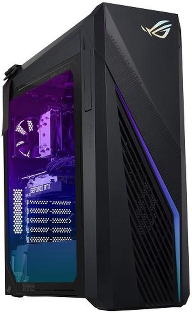 ASUS ROG G16CH Gaming Desktop PC, Intel Core i7-13700F, NVIDIA GeForce RTX  4070, 1TB SSD, 16GB RAM, Windows 11
