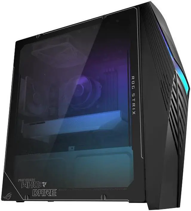 Alt view image 9 of 15 - ASUS ROG G13CH (2023) Gaming Desktop PC, Intel Core i5-13400F, NVIDIA GeForce RTX 3050, 512GB NVMe PCIe SSD, 8GB DDR4 RAM, Windows 11, G13CH-DB503