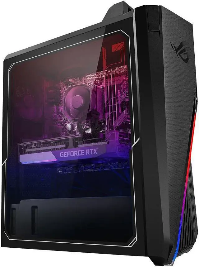 Alt view image 5 of 6 - ASUS ROG Strix G15DS Gaming Desktop, AMD Ryzen 5 7600X Processor, GeForce RTX 4060 Ti DUAL, 32GB DDR5 RAM, 1TB PCIe SSD, Windows 11 Home, G15DS-NH564Ti