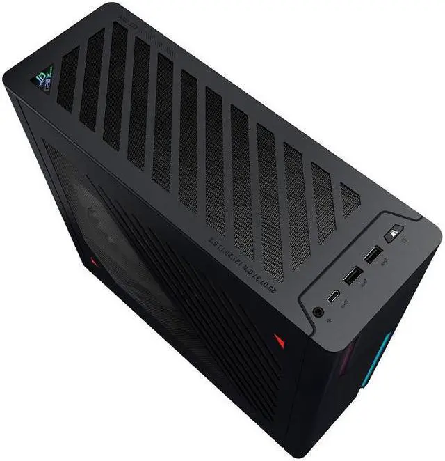 Alt view image 12 of 13 - ASUS ROG Gaming Desktop PC, Intel Core i7 14700F, Nvidia GeForce RTX 4070 DUAL, 16GB DDR5, 1TB SSD, Windows 11 Home, G22CH-DS774