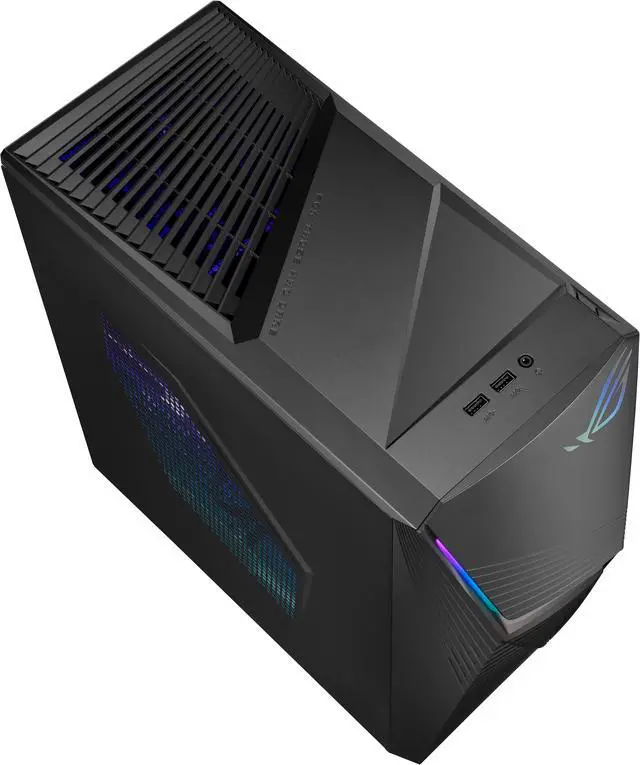 Alt view image 6 of 9 - ASUS ROG G13CH (2024) Gaming Desktop PC, Intel Core i5-14400F, NVIDIA GeForce RTX 4060 DUAL, 1TB NVMe PCIe 4.0 SSD, 16GB DDR5 RAM, Windows 11, G13CHR-PS564