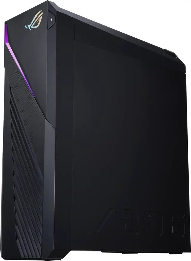 Alt view image 6 of 9 - ASUS ROG G16CH (2024) Gaming Desktop PC, Intel Core i7-14700F, NVIDIA GeForce RTX 4060 DUAL, 1TB NVMe PCIe SSD, 16GB DDR5 RAM, Windows 11, G16CHR-DS764