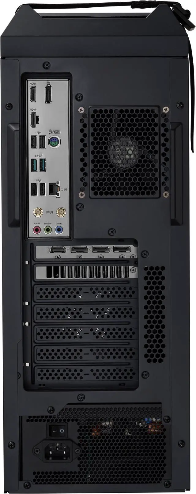 Alt view image 8 of 9 - ASUS ROG G16CH (2024) Gaming Desktop PC, Intel Core i7-14700F, NVIDIA GeForce RTX 4060 DUAL, 1TB NVMe PCIe SSD, 16GB DDR5 RAM, Windows 11, G16CHR-DS764