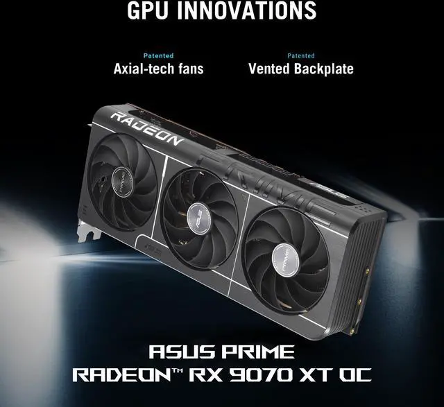 Alt view image 11 of 16 - ASUS Gaming Desktop PC GM700TZ-NS776 AMD Ryzen 7 9800X3D 32GB DDR5 1TB NVMe SSD AMD Radeon RX 9070 XT Windows 11 Home