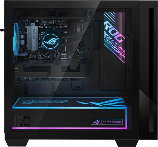 Alt view image 6 of 16 - ASUS Gaming Desktop PC GM700TZ-NS776 AMD Ryzen 7 9800X3D 32GB DDR5 1TB NVMe SSD AMD Radeon RX 9070 XT Windows 11 Home