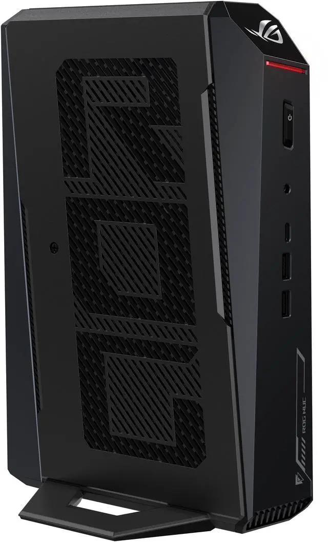 Alt view image 5 of 15 - ASUS ROG NUC (2025) Gaming Mini PC with Intel Core Ultra 7 (Series 2) ARL-HX CPU, NVIDIA GeForce RTX 5060 Mobile GPU, 32GB DDR5 RAM, 1TB NVMe SSD, Thunderbolt 4, triple-fan cooling, and ARGB lighting