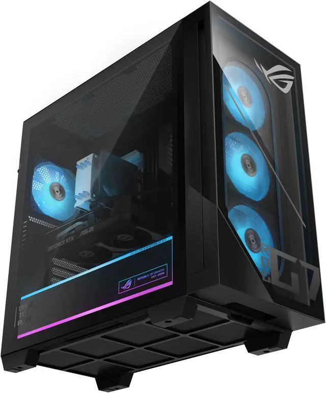 Alt view image 3 of 7 - ASUS ROG G700 (2025) Gaming Desktop PC, Intel Core Ultra 7 265F Processor, NVIDIA GeForce RTX 5060Ti, 1TB M.2 NVMe PCIe 4 SSD, 32GB DDR5 RAM, Windows 11 Home, G700TF-AS776Ti