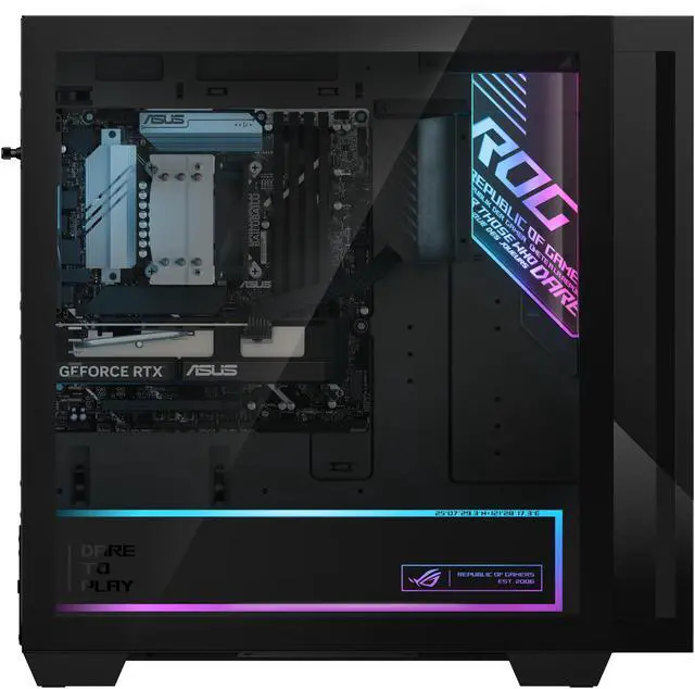 Alt view image 5 of 7 - ASUS ROG G700 (2025) Gaming Desktop PC, Intel Core Ultra 7 265F Processor, NVIDIA GeForce RTX 5060Ti, 1TB M.2 NVMe PCIe 4 SSD, 32GB DDR5 RAM, Windows 11 Home, G700TF-AS776Ti