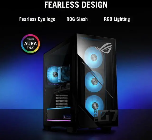 Alt view image 8 of 15 - ASUS Gaming Desktop PC G Series G700TF-DS564Ti Intel Core Ultra 5 225F 16GB DDR5 1TB PCIe SSD GeForce RTX 5060 Ti Windows 11 Home
