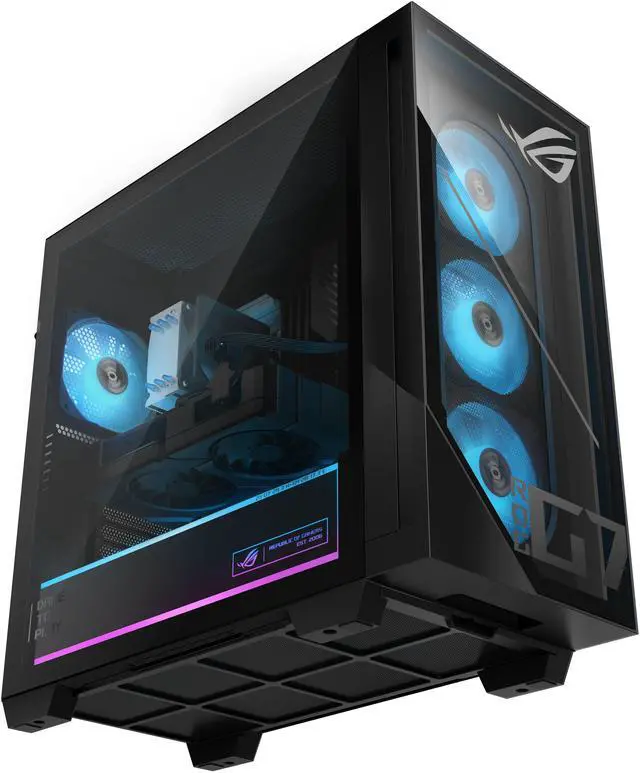 Alt view image 2 of 7 - ASUS Gaming Desktop PC GM700TZ-PS776 AMD Ryzen 7 8700F 32GB DDR5 1TB PCIe SSD GeForce RTX 5070 Windows 11 Home