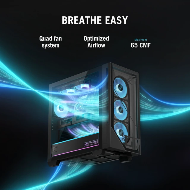 Open Box: ASUS Gaming Desktop PC G Series G700TF-SS768 Intel Core Ultra 7 265F 32GB DDR5 2TB PCIe SSD GeForce RTX 5060 Windows 11 Home - Newegg.com - Open Box condition - Image 3