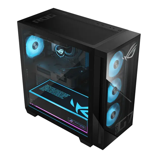 Alt view image 8 of 8 - ASUS Desktop PC GM700TZ-NS764 GM700TZ-NS764 AMD Ryzen 5 8400F 16GB DDR5 1TB PCIe SSD AMD Radeon RX 9060 XT Windows 11 Home