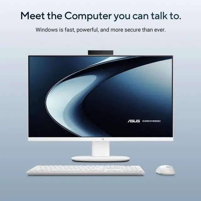Alt view image 3 of 16 - ASUS All-in-One PC V400 V470VAK-DSI516512-CB Intel Core i5-13420H 16GB DDR5 512GB NVMe SSD 27" Windows 11 Home