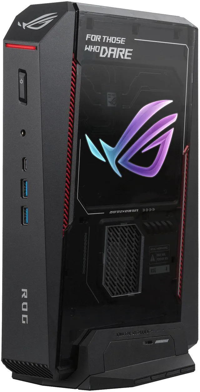 Alt view image 8 of 18 - ROG NUC 16 AI Gaming Mini PC with Intel Core Ultra 9 290HX Plus, NVIDIA GeForce RTX 5070 Ti Mobile GPU, 32GB DDR5 RAM, 1TB PCIe Gen4 SSD, Wi-Fi 7, Thunderbolt 4, Triple-Fan Cooling, 3-Year Warranty