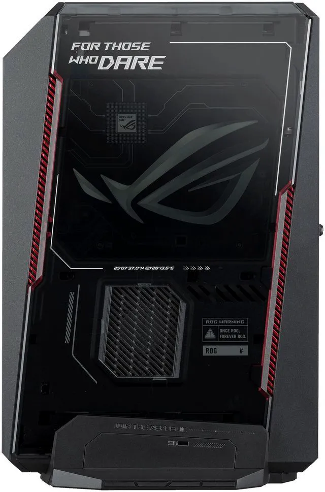Alt view image 3 of 18 - ASUS Desktop PC ROG NUC 16 90AS00S2-M00280 Intel Core Ultra 7 270HX Plus Processor 32GB 1TB, M.2 2280 PCIe Gen4x4 NVMe SSD SSD NVIDIA GeForce RTX 5060 Mobile GPU (8GB GDDR7 VRAM), Intel Graphics Windows 11 Home 64-bit