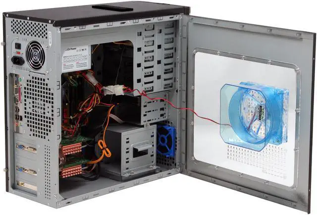 Alt view image 5 of 16 - iBUYPOWER Desktop PC Gamer-932i Intel Core 2 Duo E6400 1GB DDR2 320GB HDD Dual NVIDIA GeForce 7600GS Windows XP Media Center