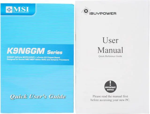 Alt view image 10 of 14 - iBUYPOWER Desktop PC Gamer-970A 5000+ 1GB DDR2 320GB HDD NVIDIA GeForce 7950 GT Windows Vista Home Premium