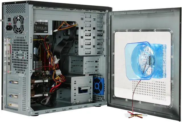 Alt view image 5 of 12 - iBUYPOWER Desktop PC Gamer-932i2 Intel Core 2 Duo E6400 1GB DDR2 320GB HDD Dual NVIDIA GeForce 7600GS Windows XP Media Center