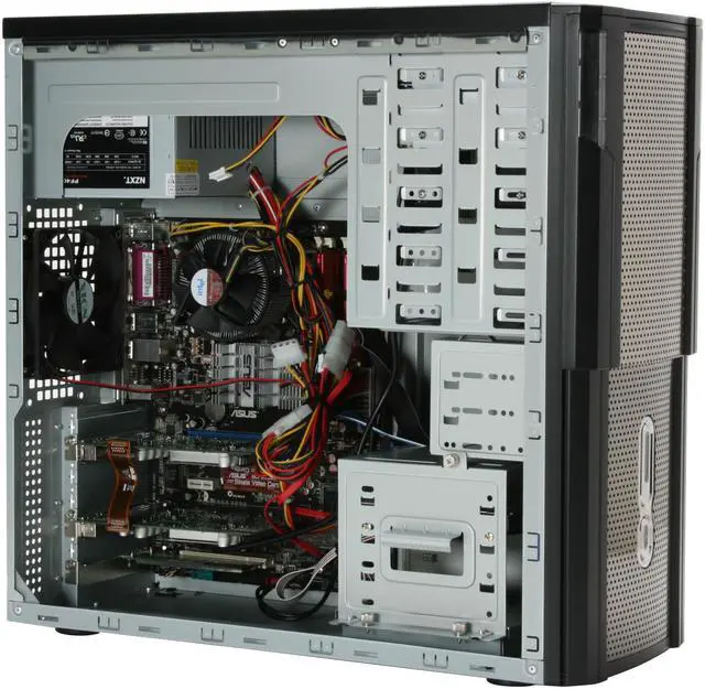 Alt view image 7 of 12 - iBUYPOWER Desktop PC Gamer-932i2 Intel Core 2 Duo E6400 1GB DDR2 320GB HDD Dual NVIDIA GeForce 7600GS Windows XP Media Center