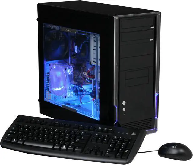 Alt view image 2 of 13 - iBUYPOWER Desktop PC Gamer 912TZ Intel Core 2 Quad Q6600 2GB DDR2 500GB HDD NVIDIA GeForce 8600 GT Windows Vista Home Premium