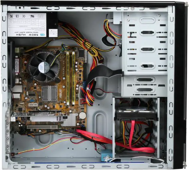 Alt view image 9 of 13 - iBUYPOWER Desktop PC Gamer 912TZ Intel Core 2 Quad Q6600 2GB DDR2 500GB HDD NVIDIA GeForce 8600 GT Windows Vista Home Premium