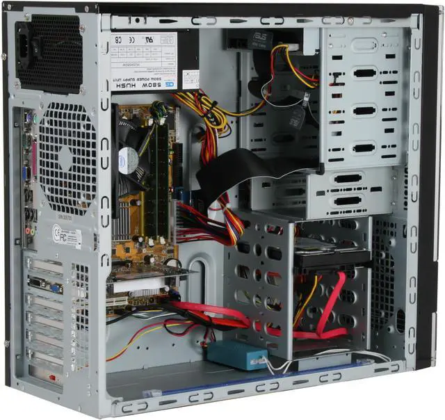 Alt view image 8 of 13 - iBUYPOWER Desktop PC Gamer 912TZ Intel Core 2 Quad Q6600 2GB DDR2 500GB HDD NVIDIA GeForce 8600 GT Windows Vista Home Premium