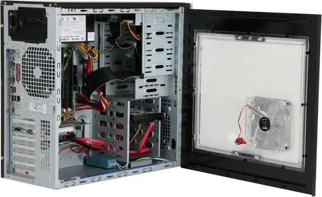 Alt view image 7 of 13 - iBUYPOWER Desktop PC Gamer 912TZ Intel Core 2 Quad Q6600 2GB DDR2 500GB HDD NVIDIA GeForce 8600 GT Windows Vista Home Premium