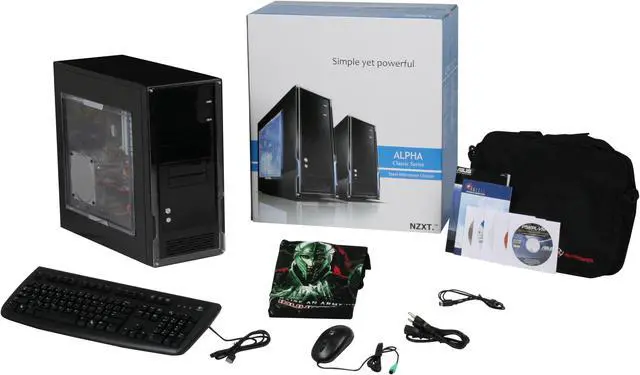 Alt view image 13 of 13 - iBUYPOWER Desktop PC Gamer 912TZ Intel Core 2 Quad Q6600 2GB DDR2 500GB HDD NVIDIA GeForce 8600 GT Windows Vista Home Premium