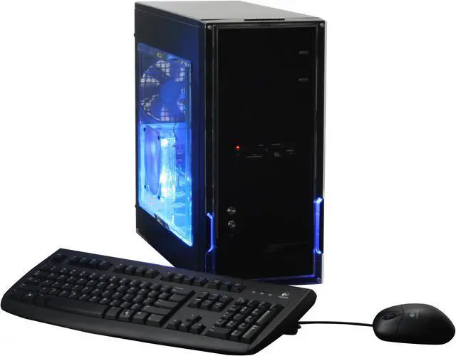 Alt view image 2 of 13 - iBUYPOWER Desktop PC Gamer 921QZ Intel Core 2 Quad Q6600 2GB DDR2 500GB HDD NVIDIA GeForce 8800 GT Windows Vista Home Premium