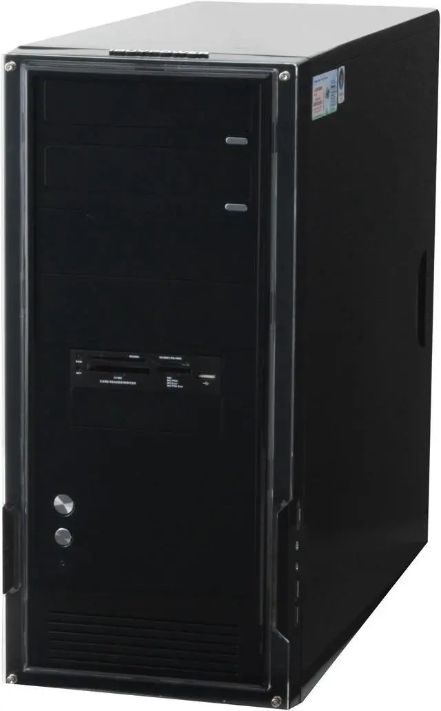 Alt view image 5 of 13 - iBUYPOWER Desktop PC Gamer 921QZ Intel Core 2 Quad Q6600 2GB DDR2 500GB HDD NVIDIA GeForce 8800 GT Windows Vista Home Premium