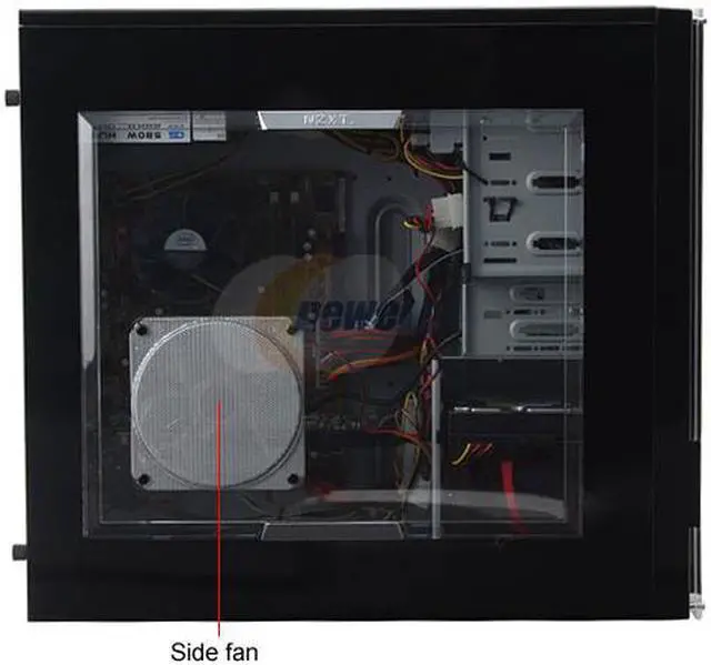 Alt view image 6 of 13 - iBUYPOWER Desktop PC Gamer 921QZ Intel Core 2 Quad Q6600 2GB DDR2 500GB HDD NVIDIA GeForce 8800 GT Windows Vista Home Premium