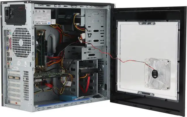 Alt view image 7 of 13 - iBUYPOWER Desktop PC Gamer 921QZ Intel Core 2 Quad Q6600 2GB DDR2 500GB HDD NVIDIA GeForce 8800 GT Windows Vista Home Premium