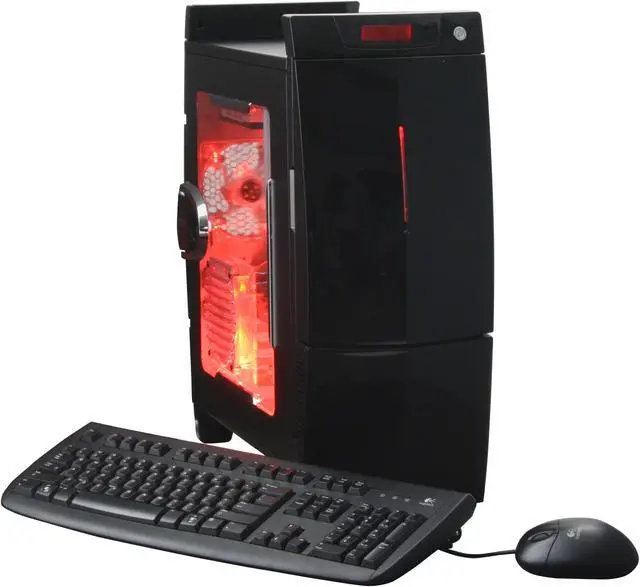 Alt view image 2 of 15 - iBUYPOWER Desktop PC Gamer 931NX Intel Core 2 Quad Q6600 3GB DDR2 500GB HDD Dual NVIDIA GeForce 8800 GT Windows Vista Home Premium
