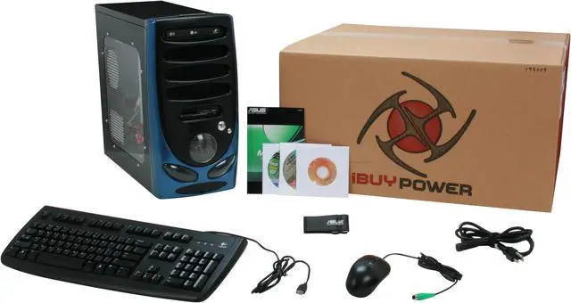 Alt view image 2 of 15 - iBUYPOWER Desktop PC Gamer 500EE 5000+ 2GB DDR2 250GB HDD ATI Radeon X1250 IGP Windows Vista Home Premium