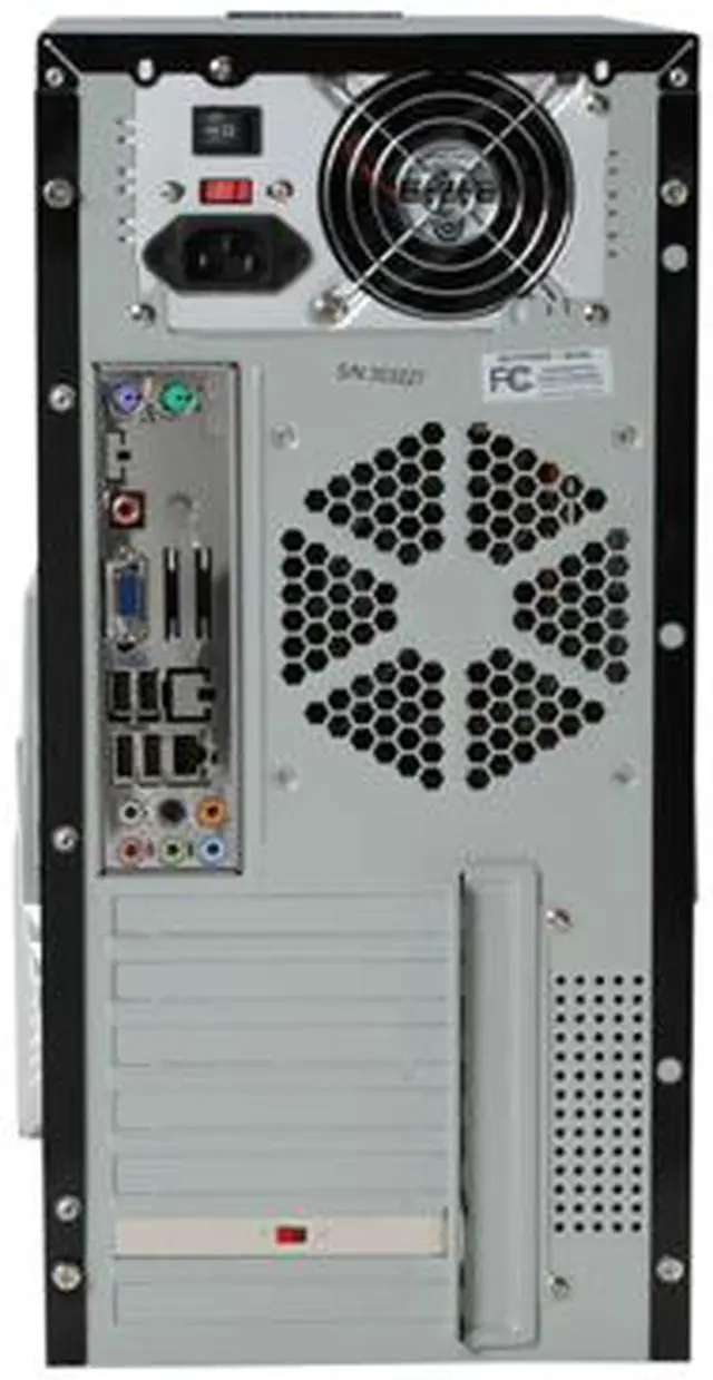 Alt view image 12 of 13 - iBUYPOWER Desktop PC Gamer 900EE Intel Core 2 Quad Q6600 4GB DDR2 500GB HDD NVIDIA GeForce 7050 Windows Vista Home Premium 64-bit