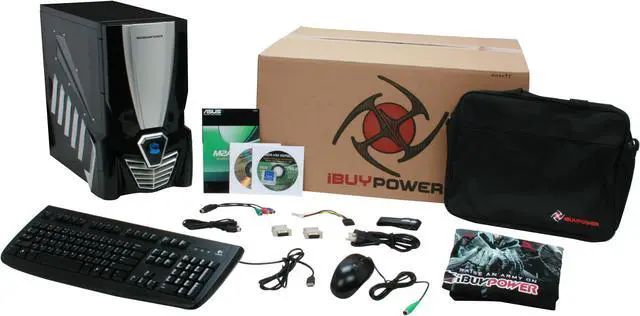 Alt view image 13 of 13 - iBUYPOWER Desktop PC GS-515 6000+ 4GB DDR2 500GB HDD NVIDIA GeForce 9600 GT Windows Vista Home Premium 64-bit